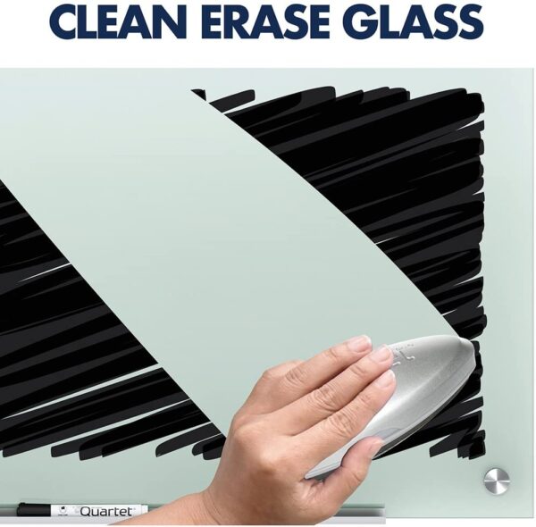 6*4 FT PVB White Abyed Glass Board 8mm With Installation Studs - Image 2